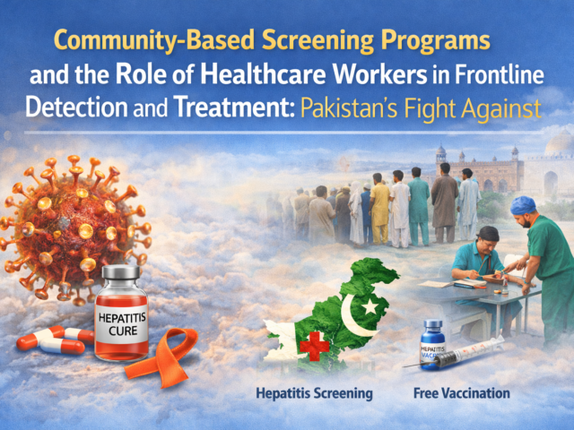 Community-Based Screening Programs and the Role of Healthcare Workers in Frontline Detection and Treatment: Pakistan’s Fight Against Hepatitis