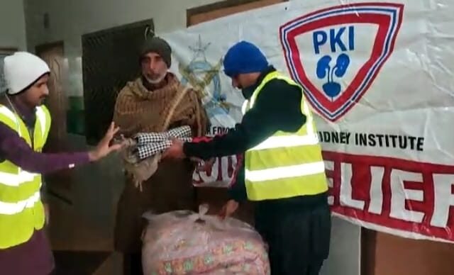 PKI Team distributed 1000 winter packages for flood affectees in Rajanpur, South Punjab on account of PKI flood relief drive 2022. Each Package includes Blanket, Bedspread, Pillow and warm shawl.