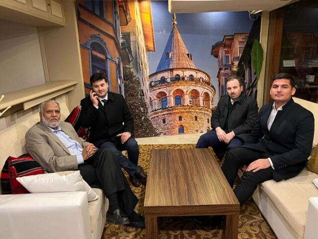 Prof Saeed Akhter, President PKI, meets with the delegation of Sulaymaniyah Foundation, Istanbul