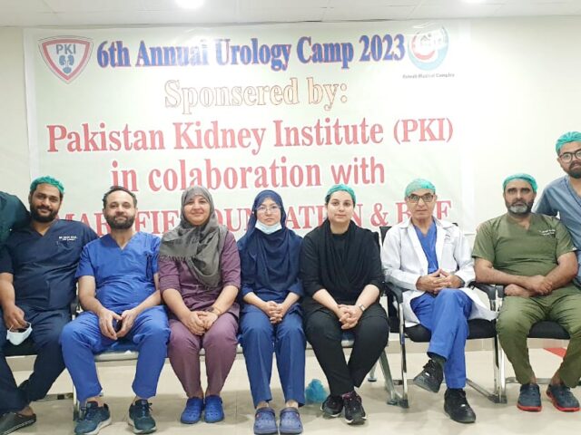 PKI team in free Medical camp Skardu 2023.